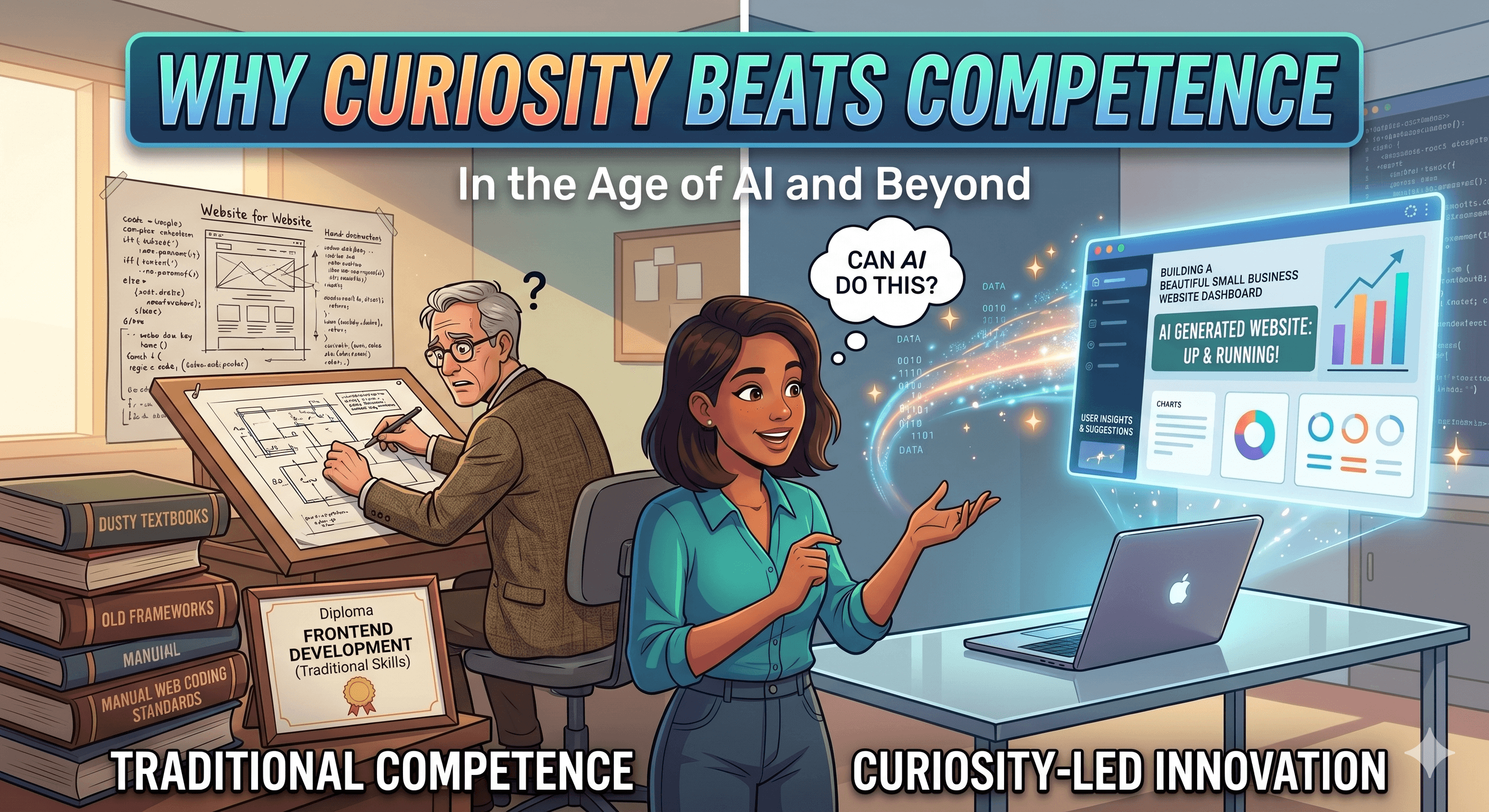 Why Curiosity Beats Competence in the Age of AI